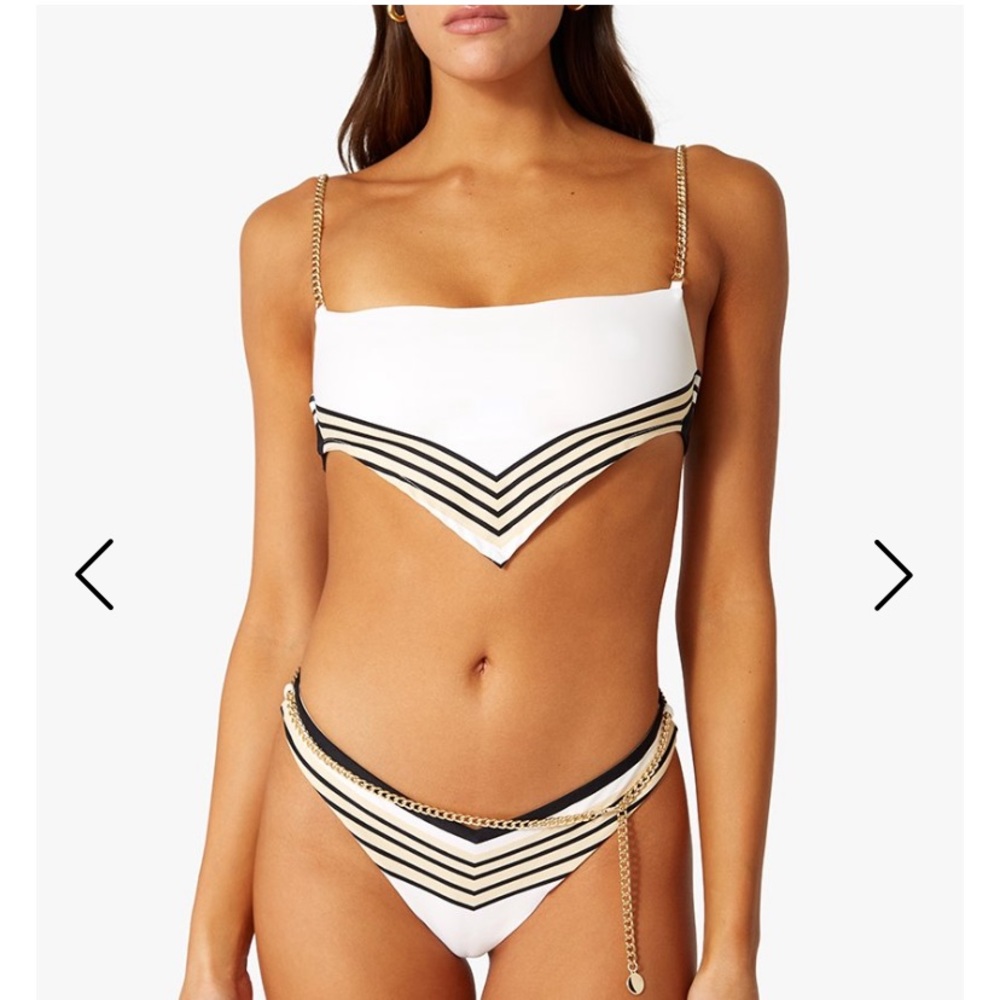 NWT SOLD OUT Weworewhat Bandana Swim Top